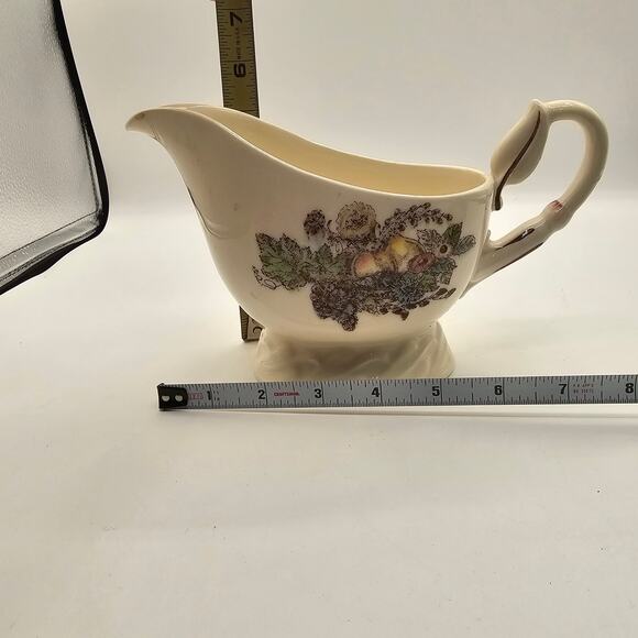 Retro California USA Ceramic Gravy Boat by Vernon Kilns and Metlox Fruitdale - Picture 7 of 9